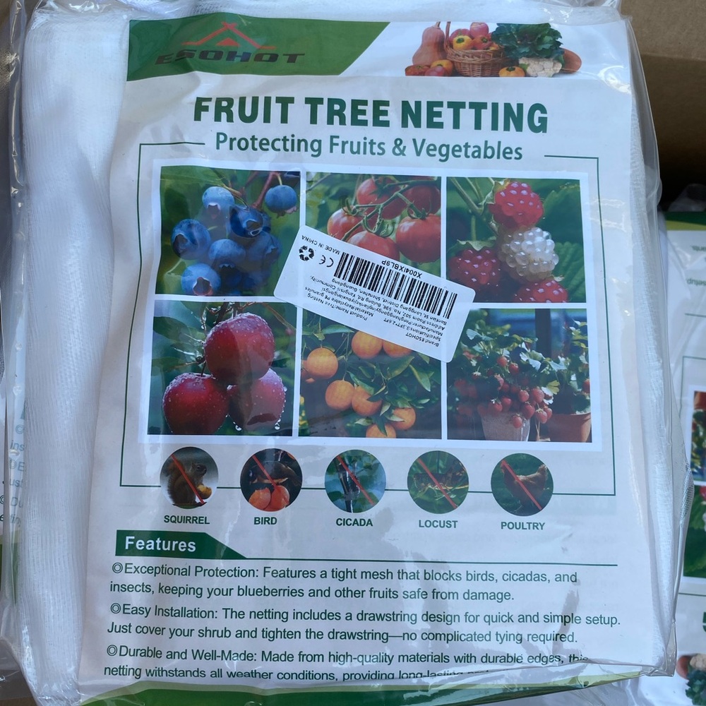 Soho White Fruit Tree Netting for Gardens